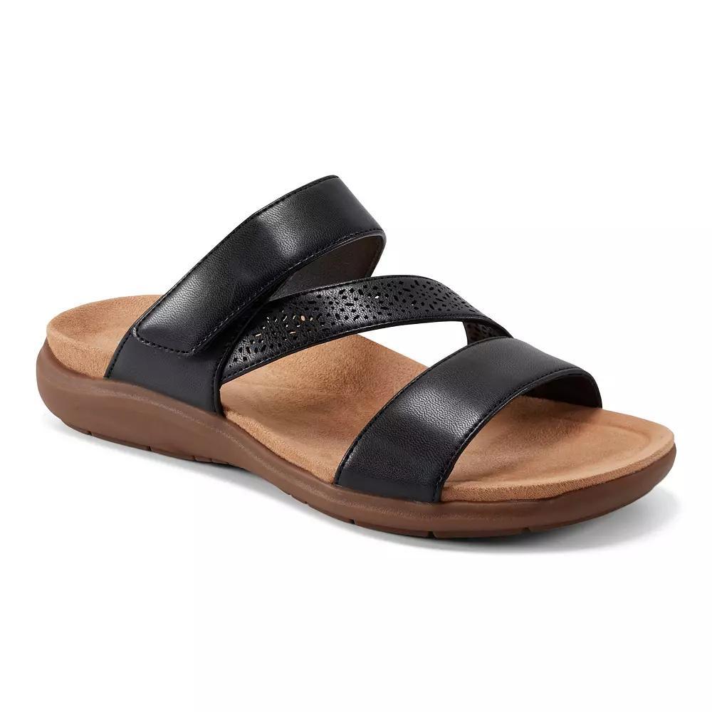 Easy Spirit Women's West Adjustable Slide Sandals, Size: 5.5, Black Product Image