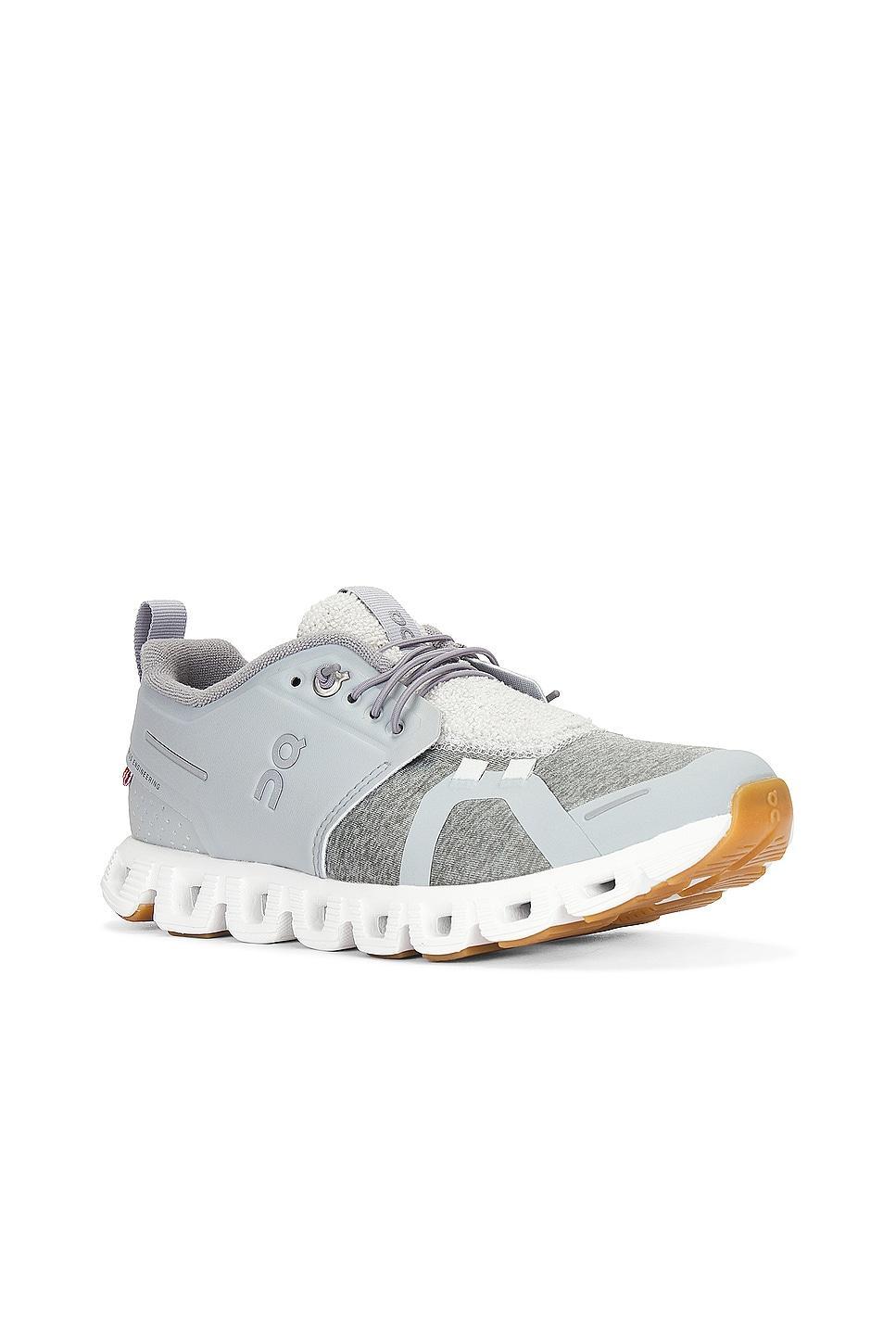 On Cloud 5 Terry (Women) (Glacier/White) Women's Shoes Product Image