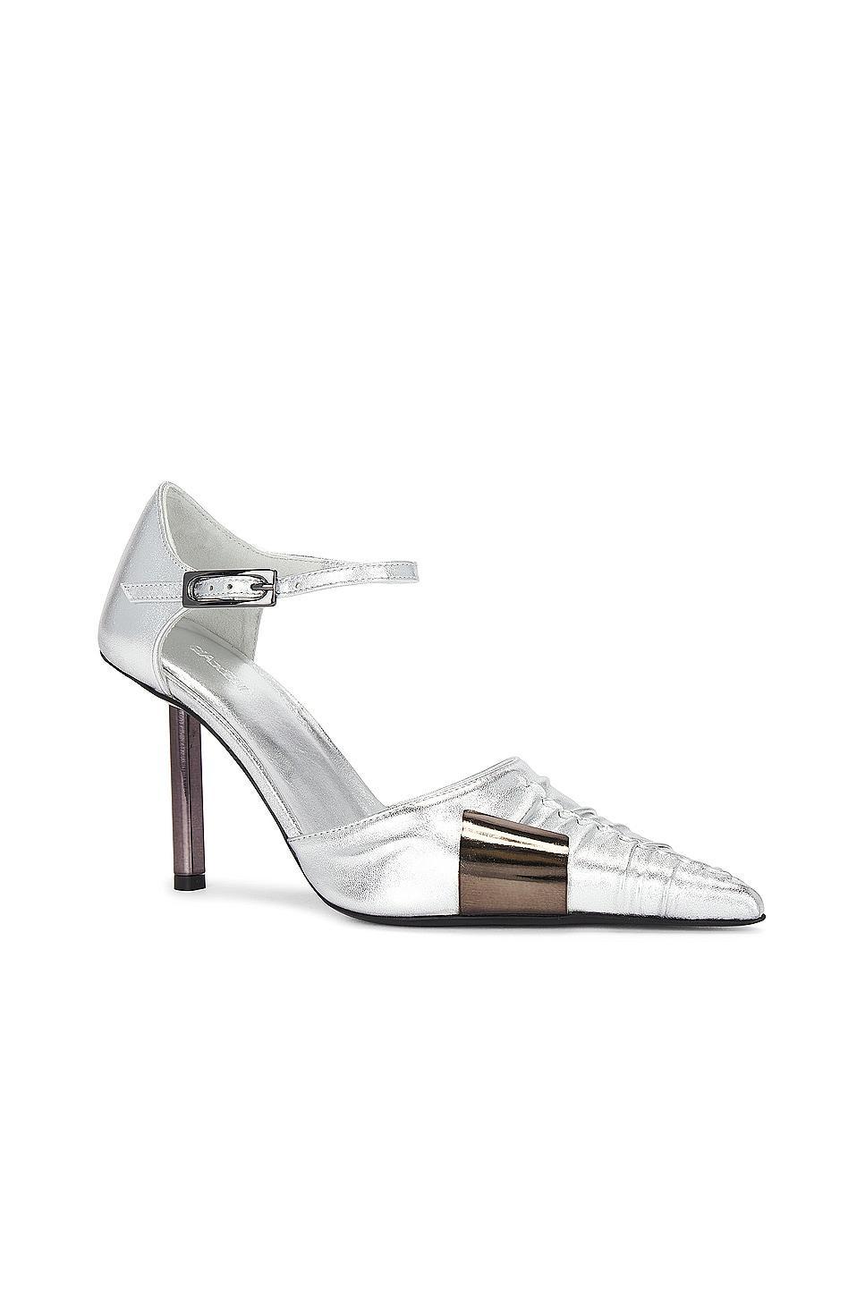 GIA BORGHINI x Fai Khadra Aalto Heel in Metallic Product Image