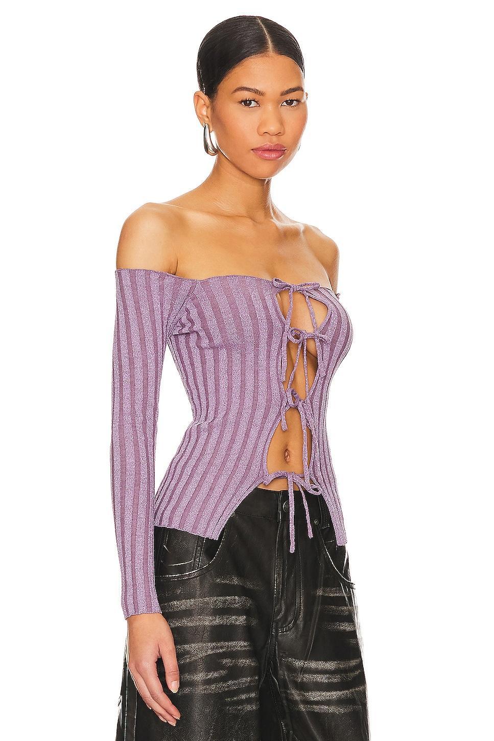 Lola Off Shoulder Top superdown Product Image