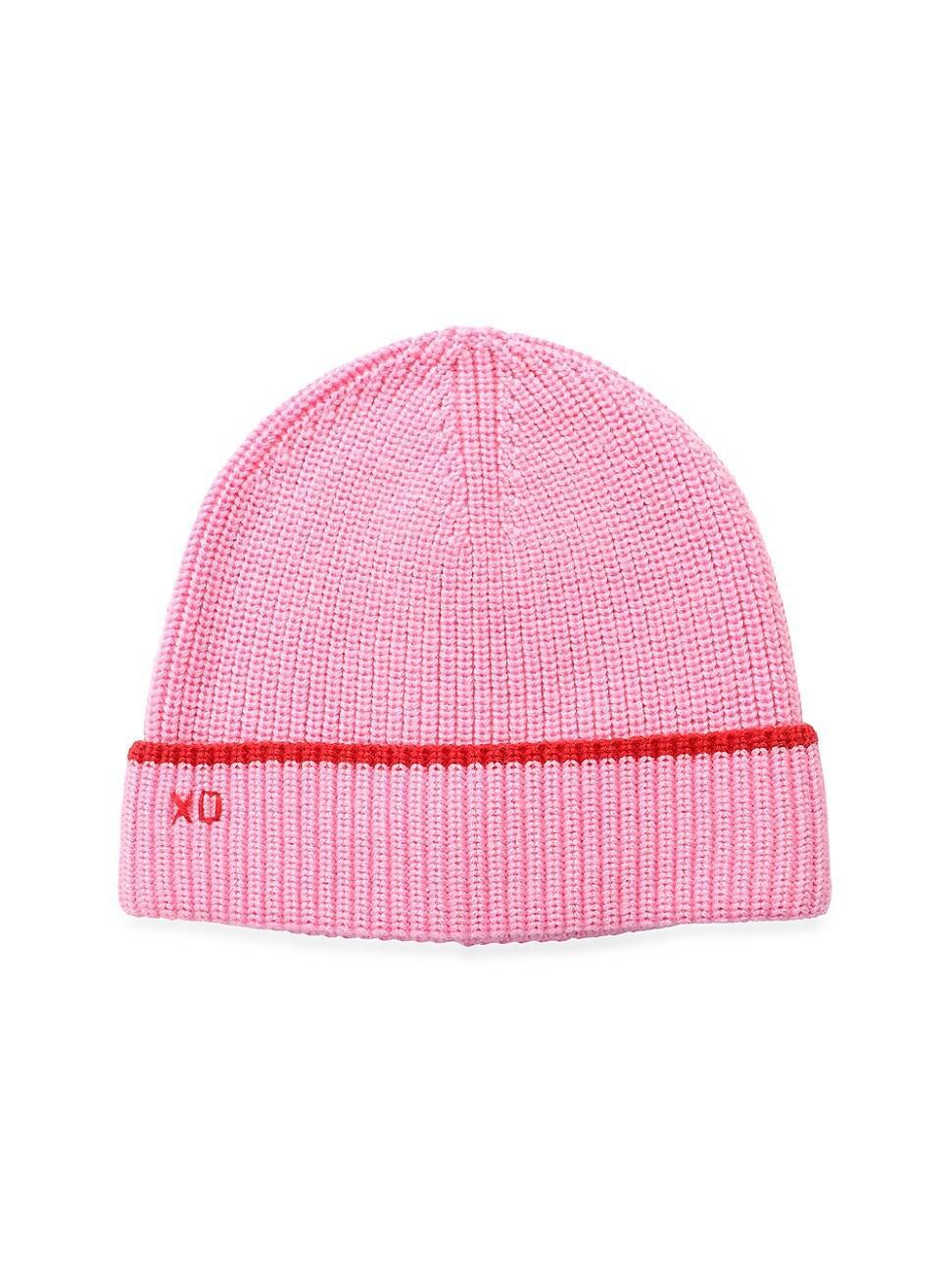 Womens Tipped Rib-Knit Beanie Product Image