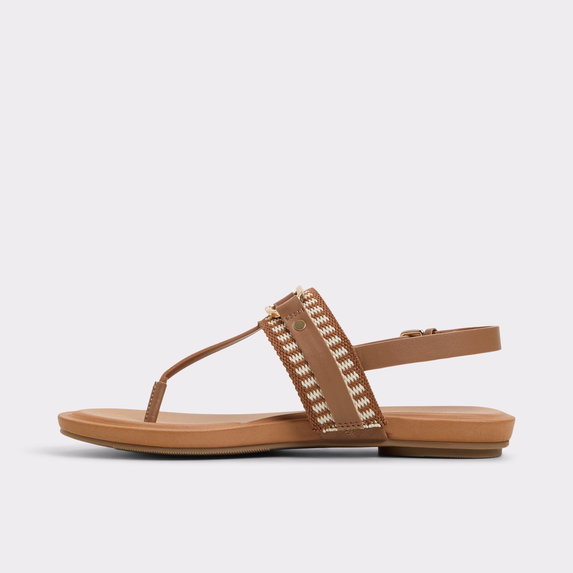 ALDO Taylen - Women's Footbed Sandal Sandals - Brown, Size 8 Product Image