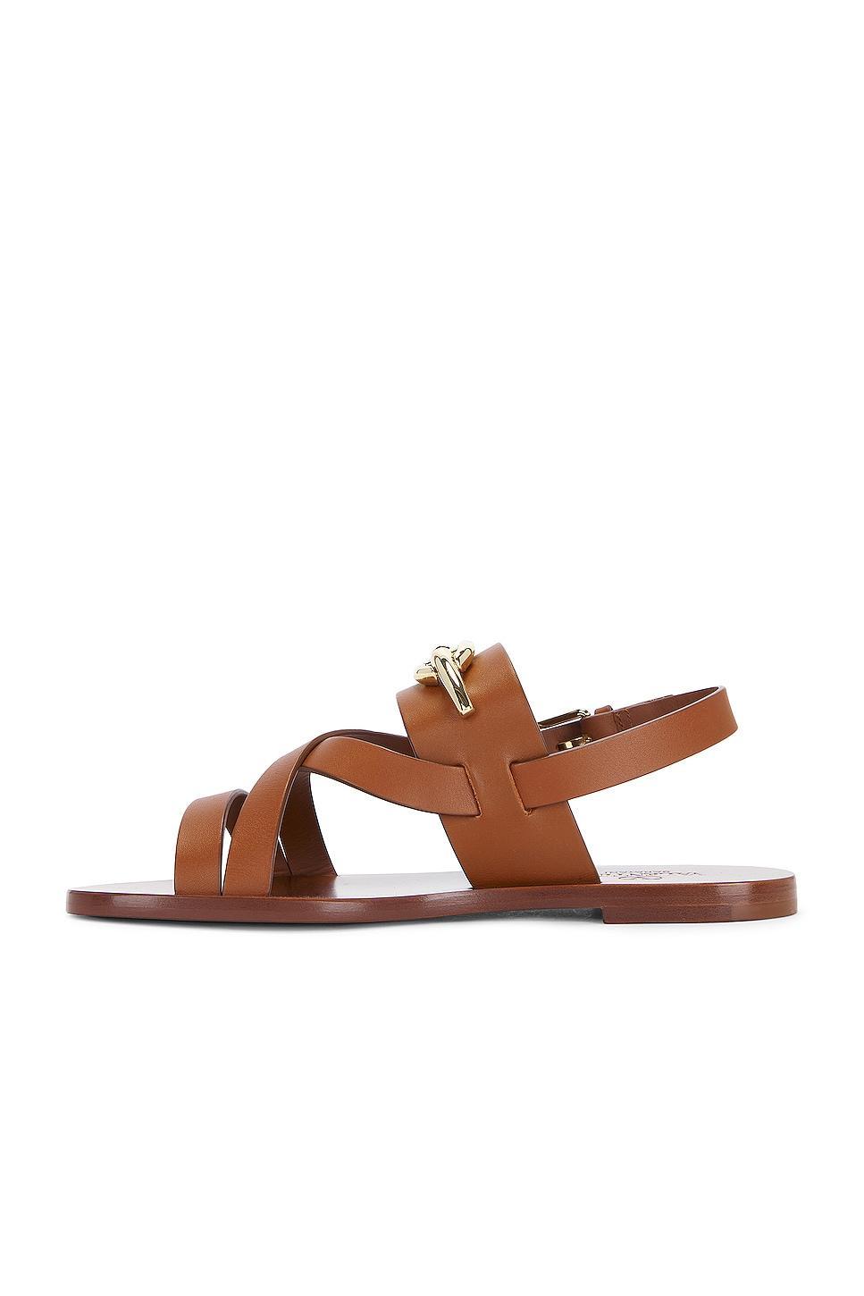 V Logo Gate Sandal Product Image