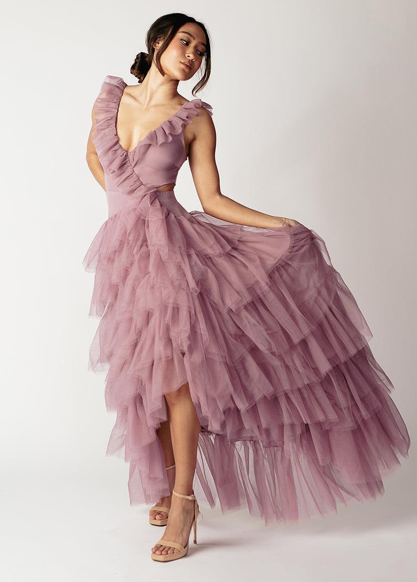 Adrienne Impact Dress in Orchid Female Product Image
