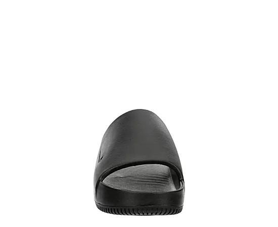 Nike Mens Nike Calm Slides - Mens Shoes Black/Black Product Image