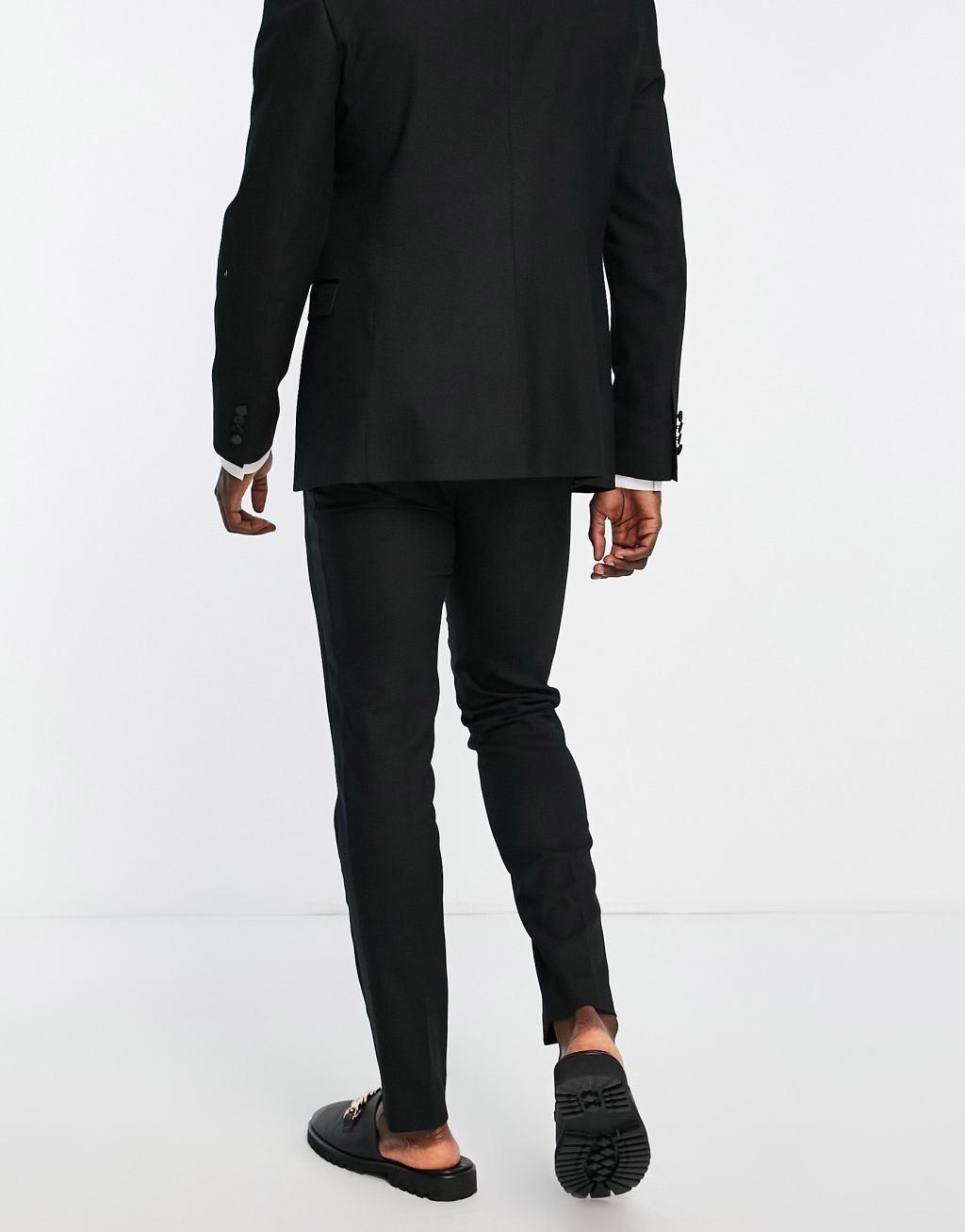 Topman skinny tux suit pants Product Image