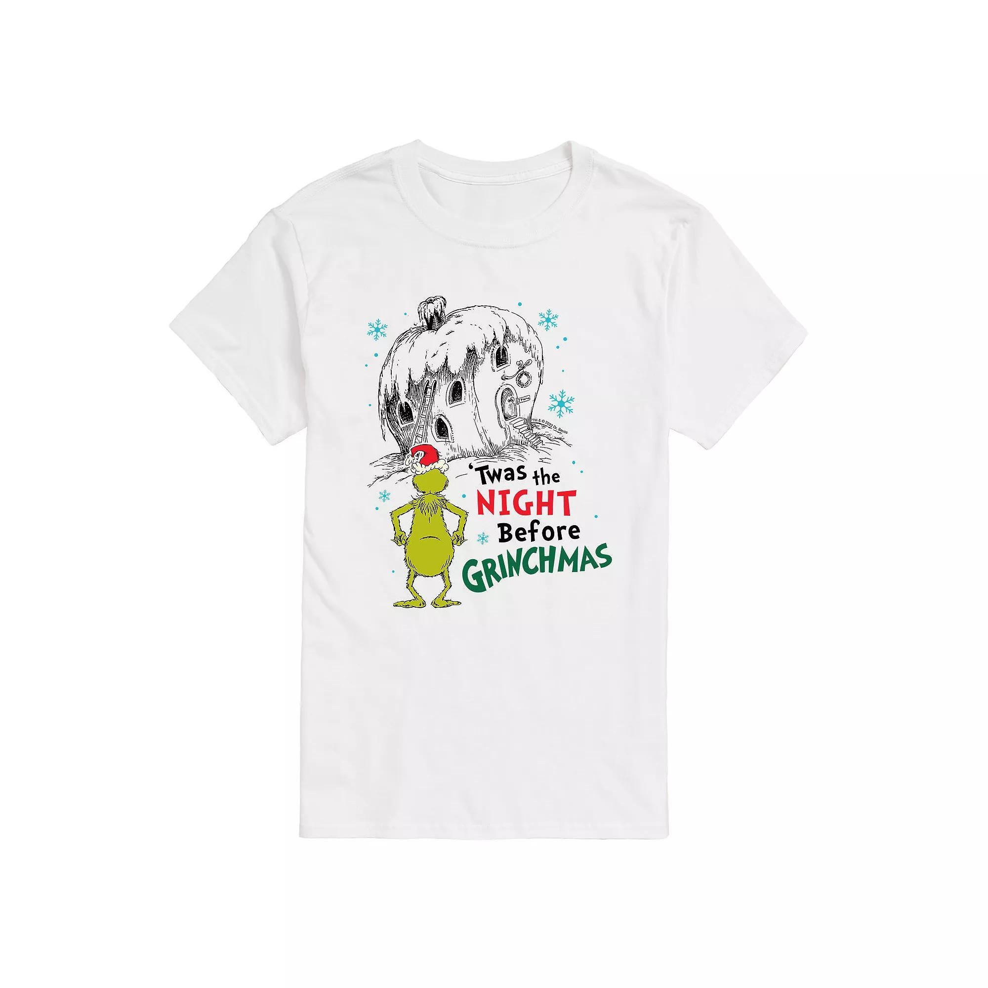 Big & Tall Night Before Grichmas Tee, Mens Product Image