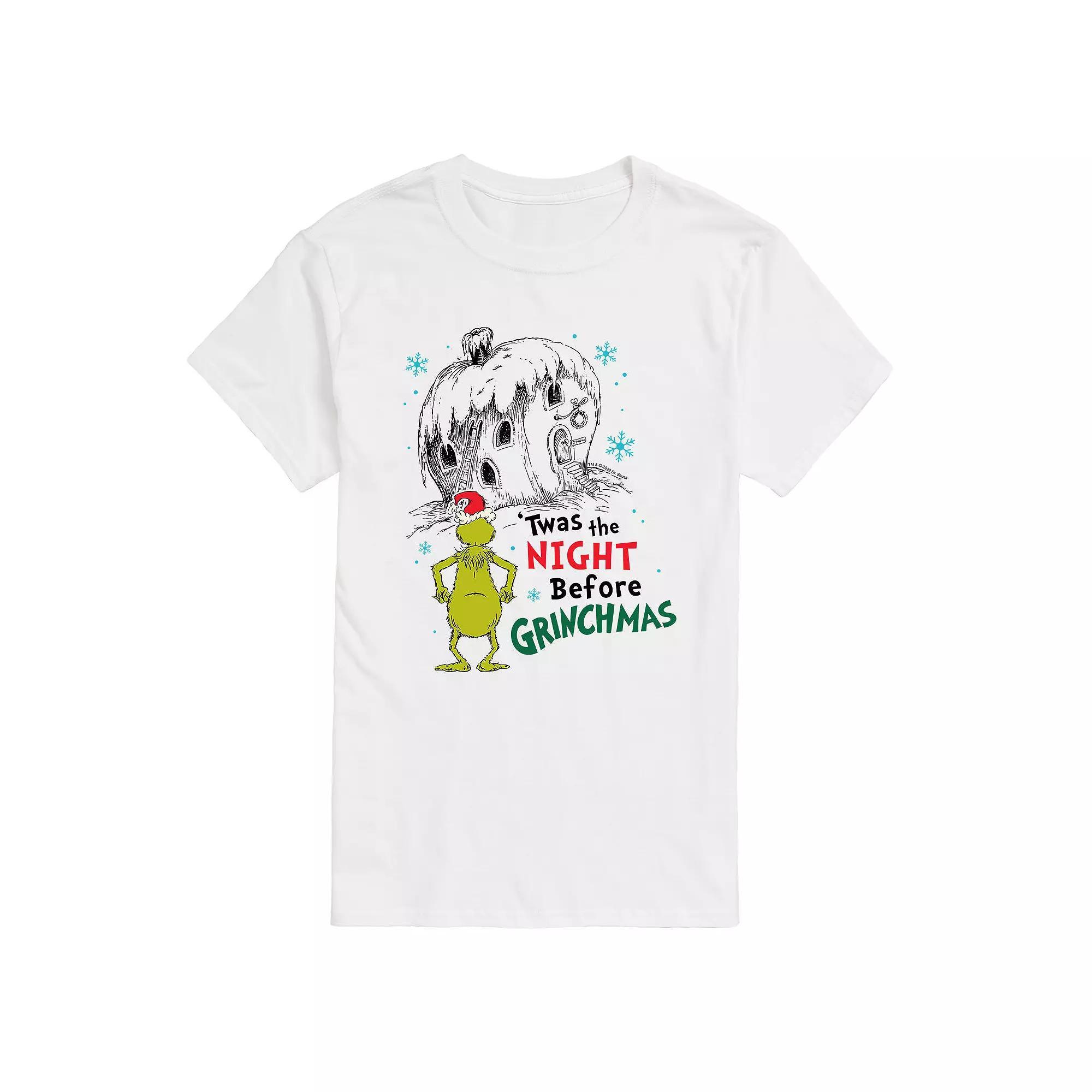 Big & Tall Night Before Grichmas Tee, Mens Product Image