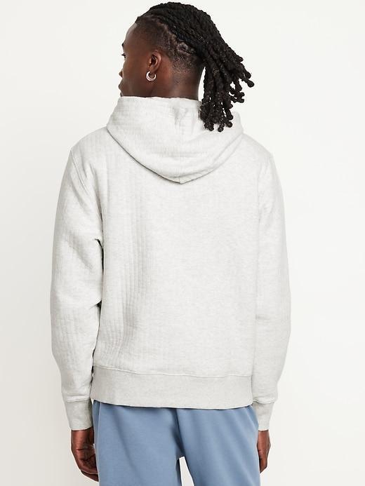 Essential Quilted Fleece Hoodie Product Image