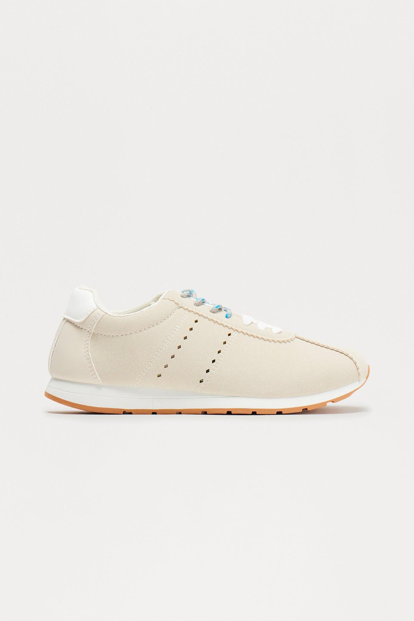 Brody Lace Up Sneakers - Grey Product Image