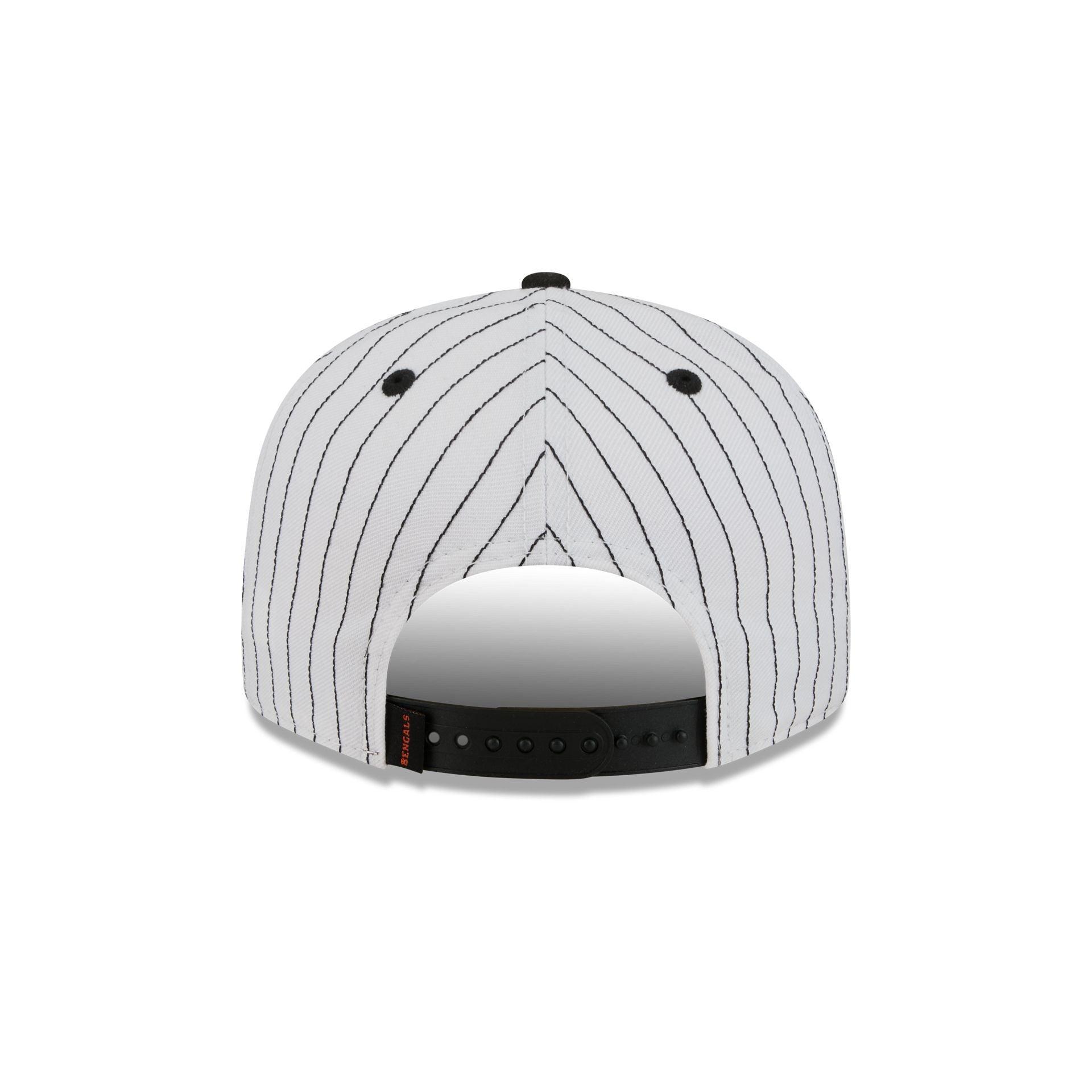 Cincinnati Bengals Deceptor Pinstripe 9FIFTY Snapback Hat Male Product Image