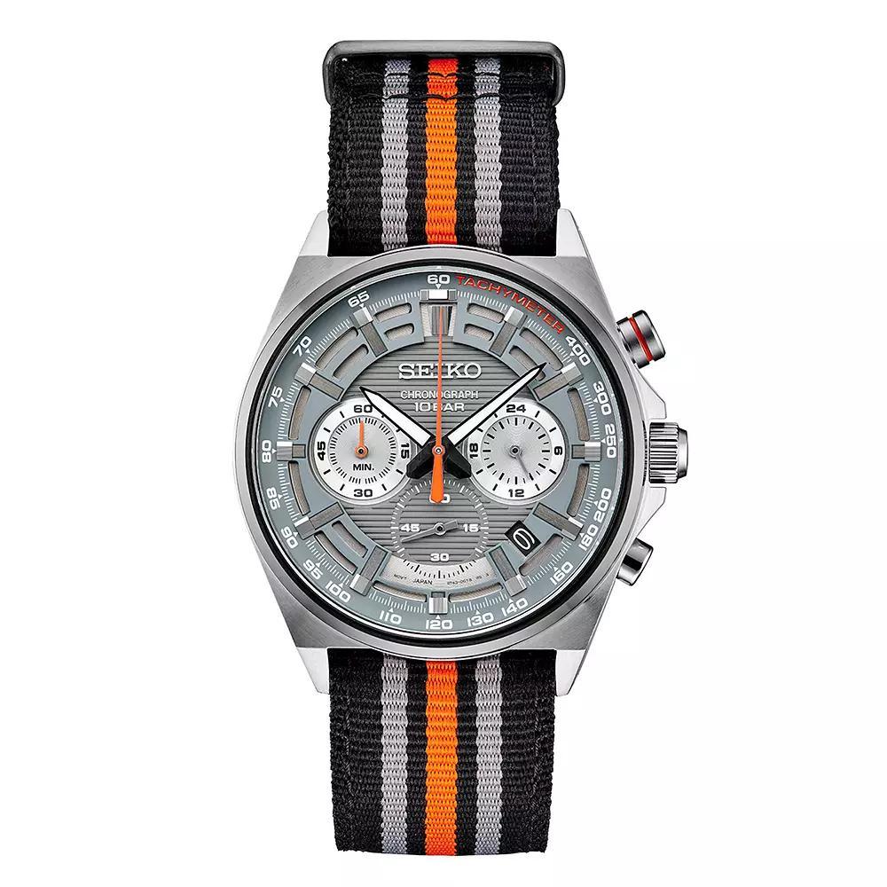 Seiko Mens Essential Stainless Steel Chronograph Watch - SSB403 Tone Product Image