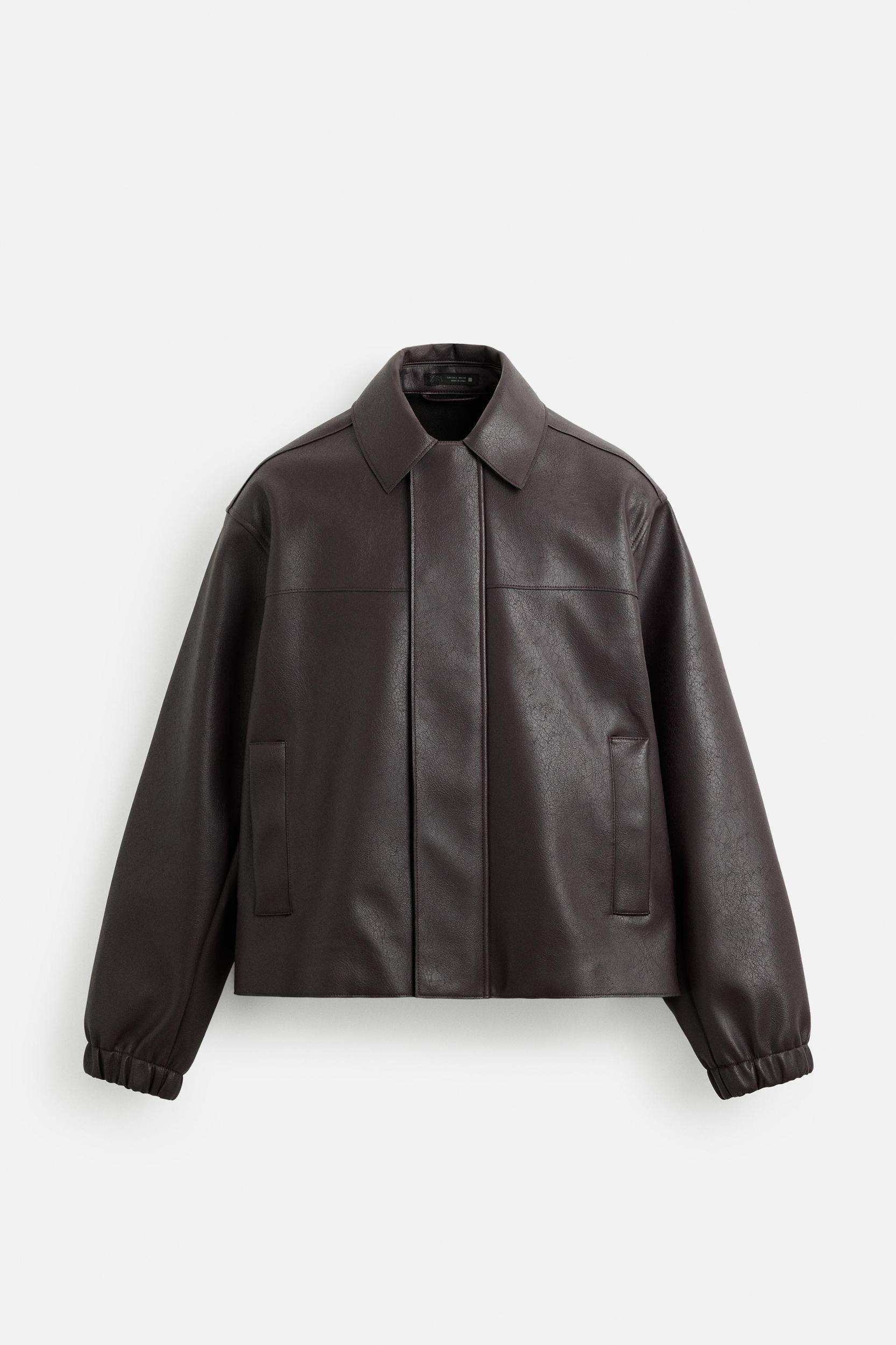 FAUX LEATHER JACKET Product Image