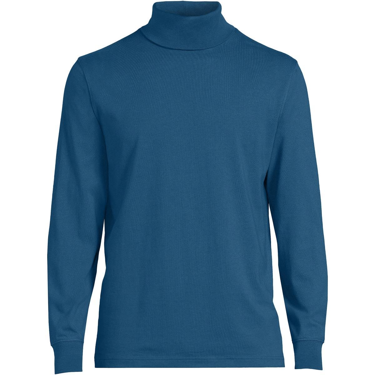 Big & Tall Lands End Super-T Turtleneck, Mens Product Image