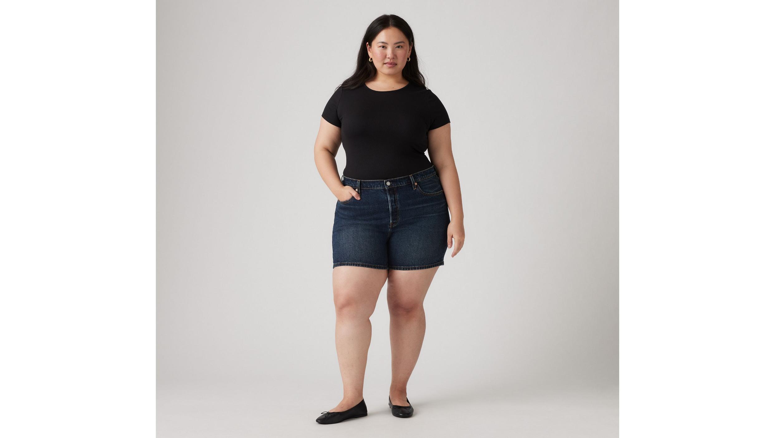 501® Original Fit High Rise Women's Shorts (Plus Size) Product Image
