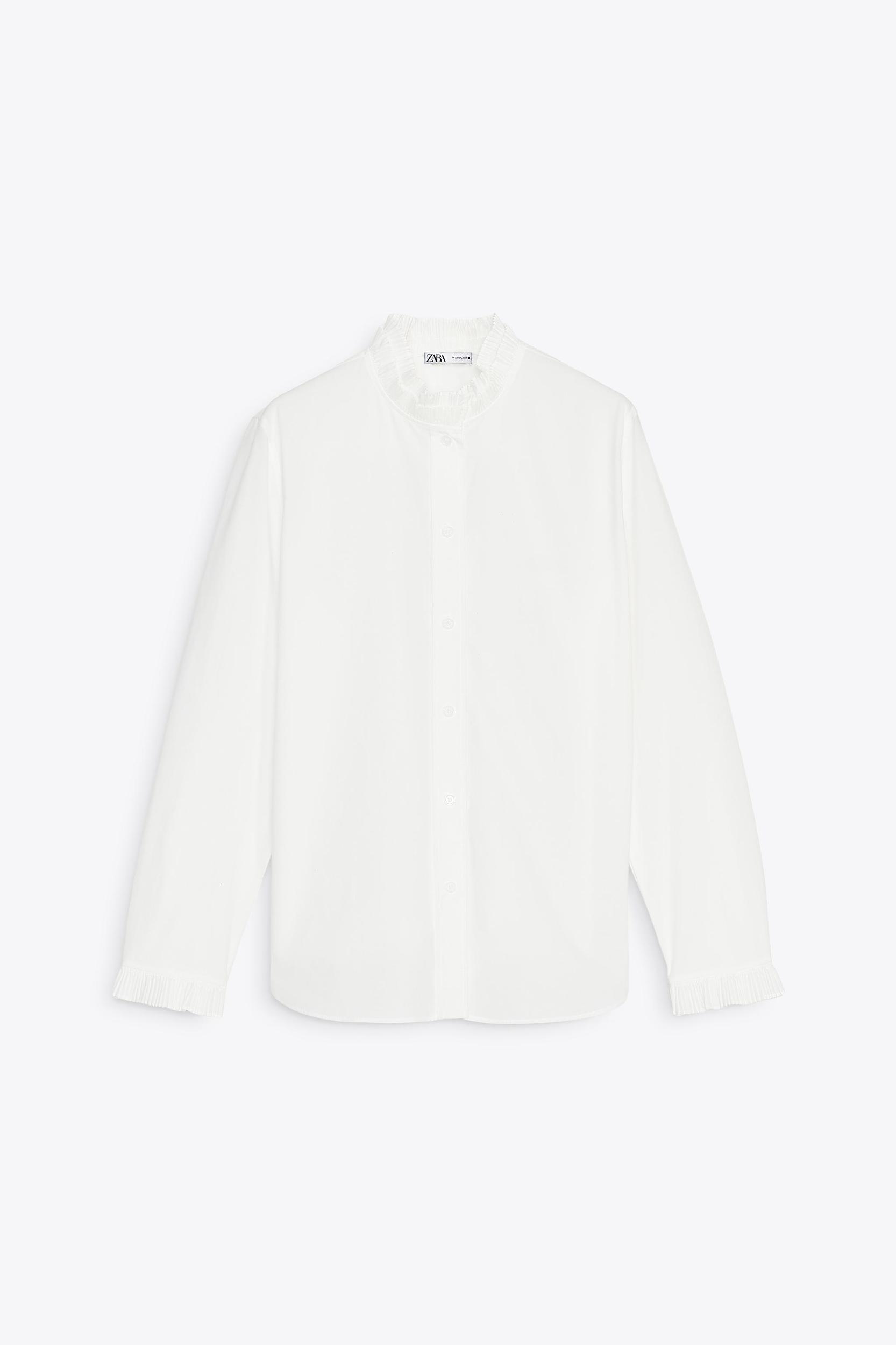 ZW COLLECTION RUFFLED SHIRT Product Image