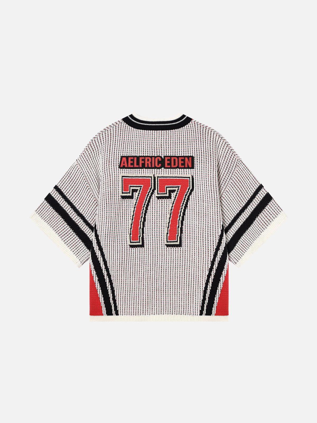 Aelfric Eden 77 V-neck Knit Tee Product Image