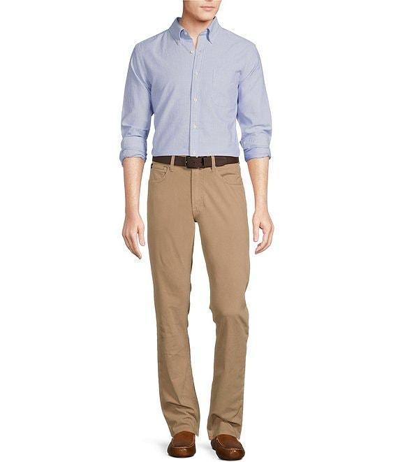 Cremieux Blue Label CMX 5-Pocket Tailored-Fit Sateen Stretch Pants Product Image