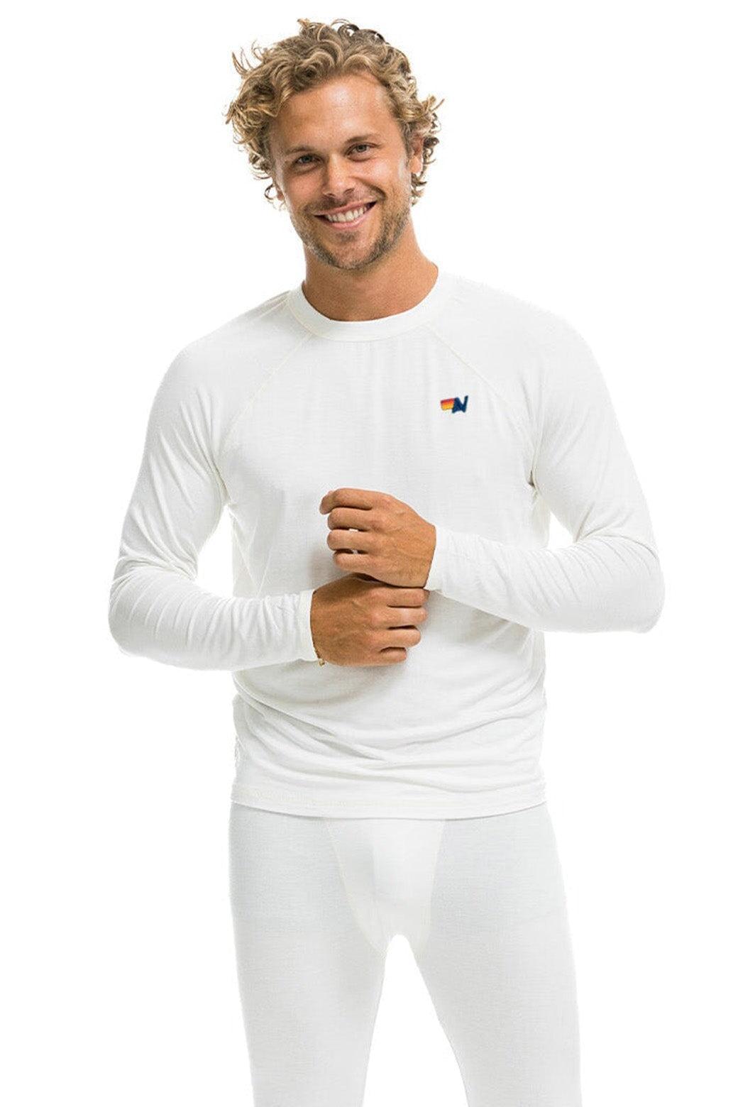 MICRO MODAL BASE LAYER TOP - VINTAGE WHITE Female Product Image