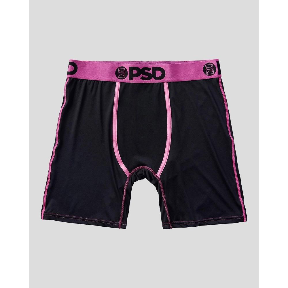 PSD Men's Floral Print Boxer Briefs 2pk - Pink/Green/Black Product Image