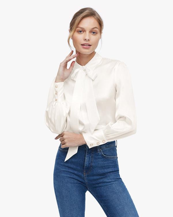2 in 1 Women Silk Shirt Product Image