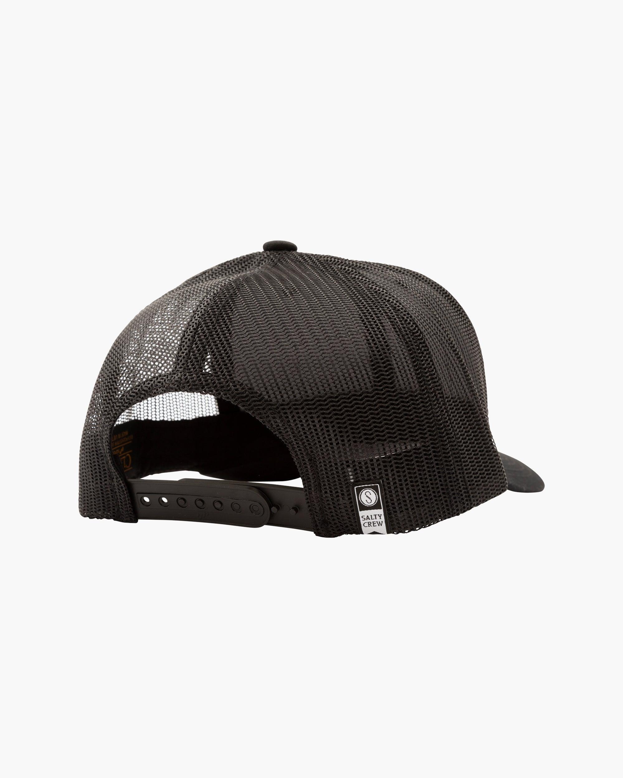 Marina Retro Trucker Hat - Black Male Product Image