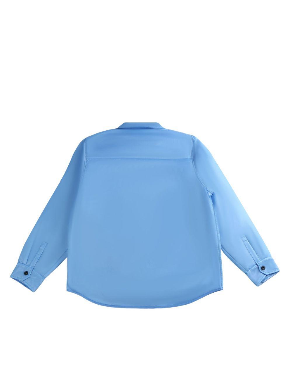 logo-patch shirt jacket Product Image