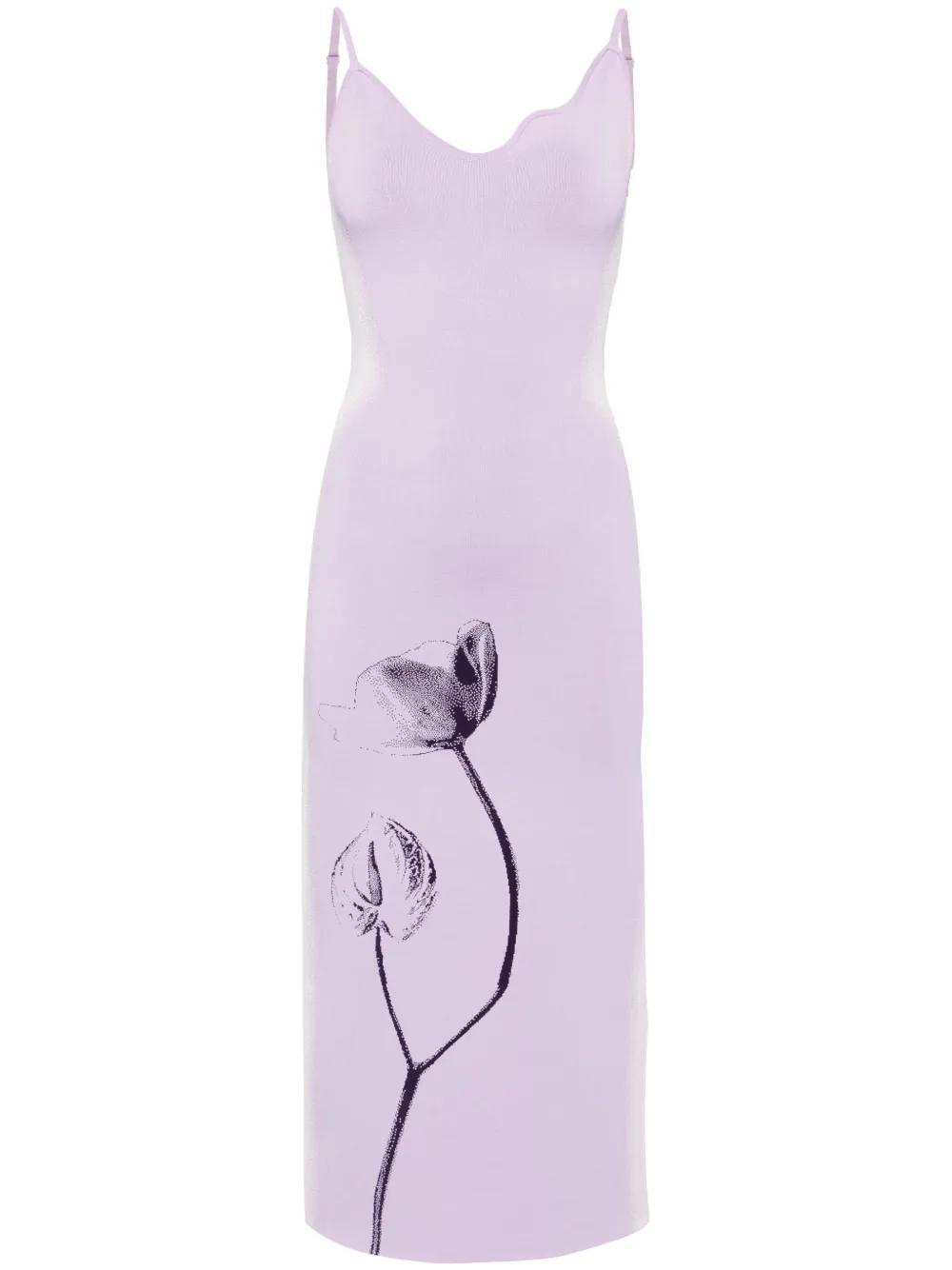 Jasmine flower-print tank dress Product Image