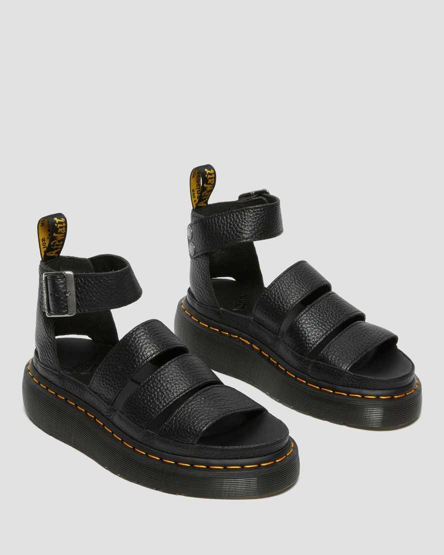 Clarissa II Women's Leather Platform Sandals Product Image