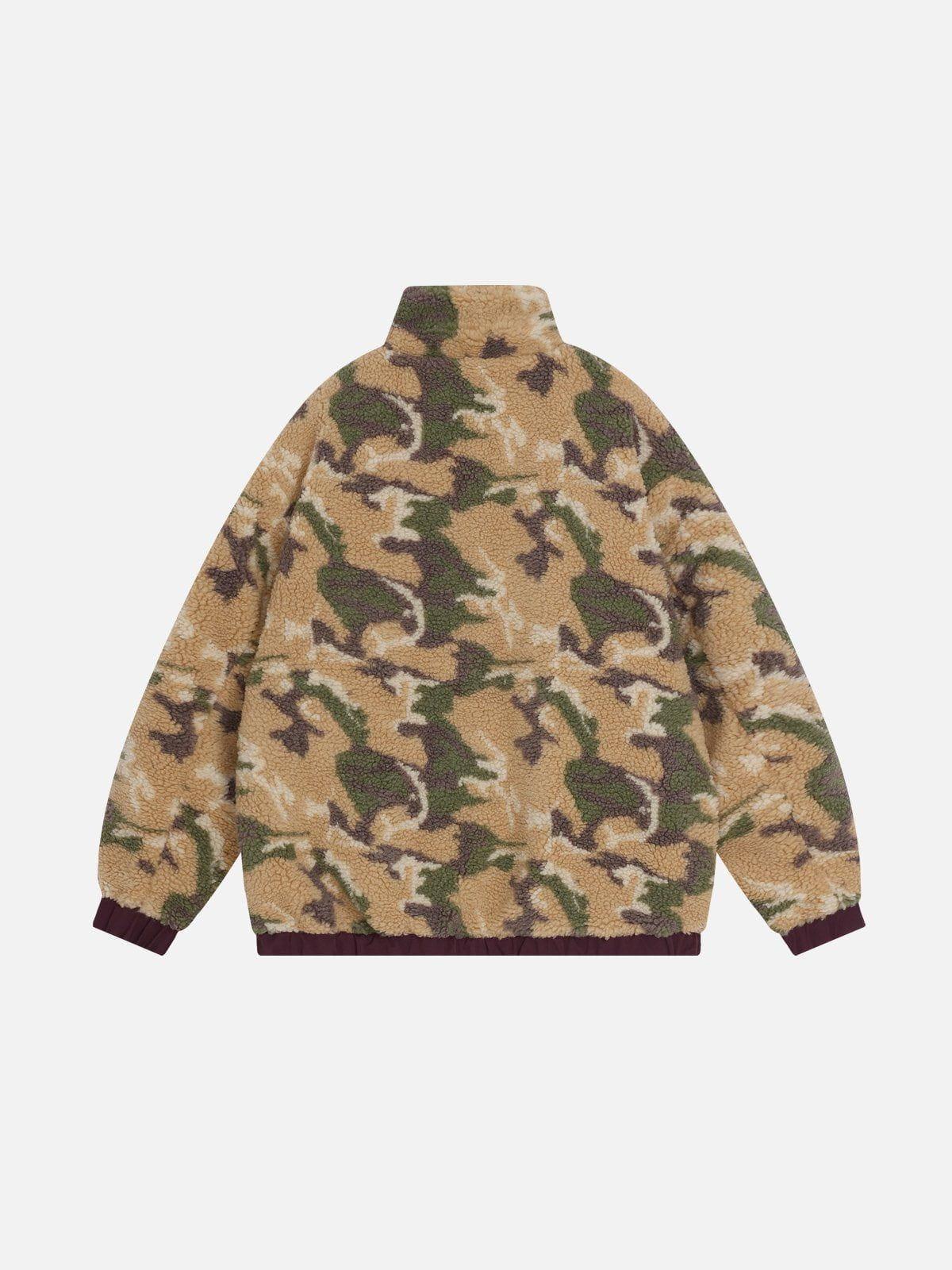 Aelfric Eden Camouflage Reversible Sherpa Jacket Product Image