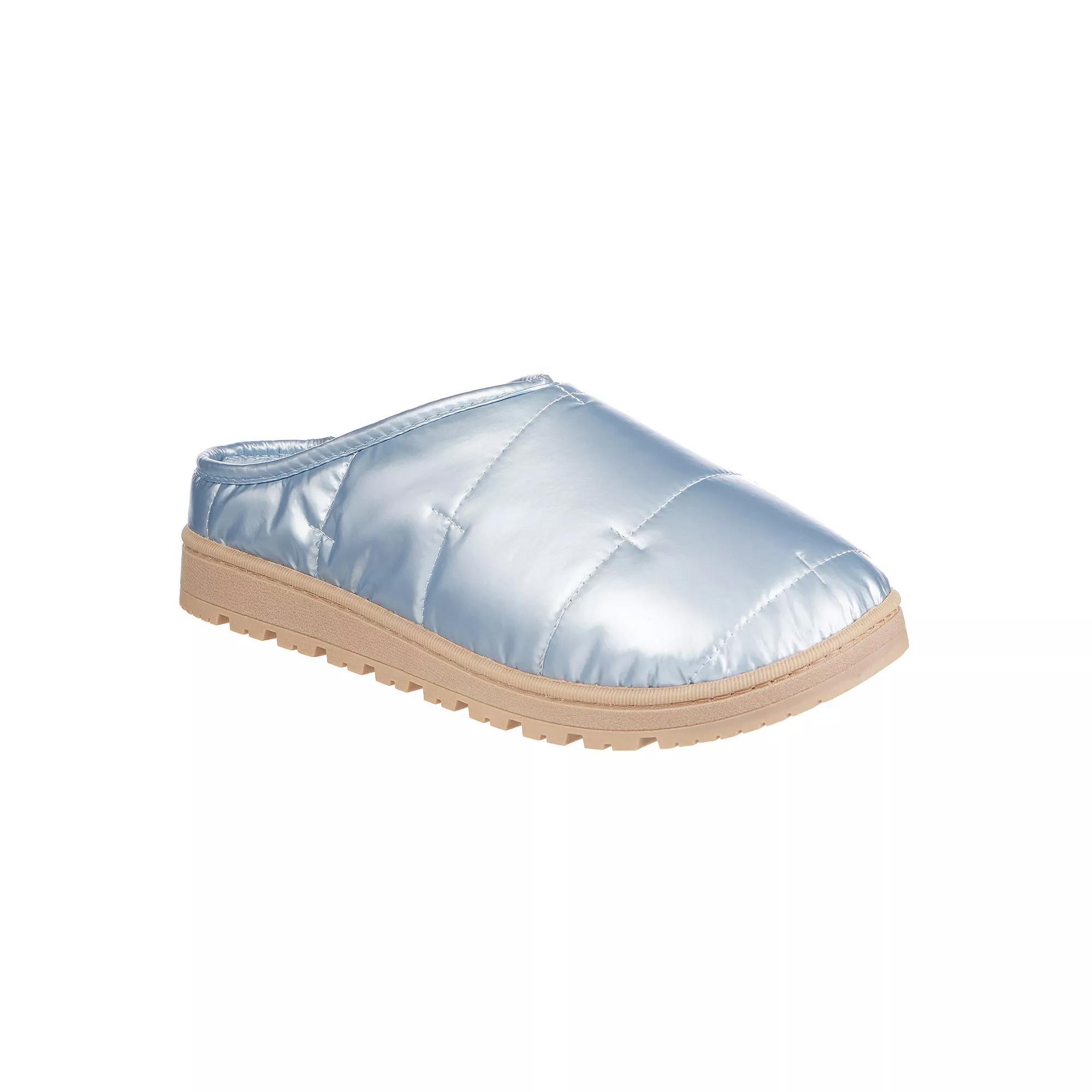 isotoner Mikaela Womens Puffer Hoodback Slippers Product Image
