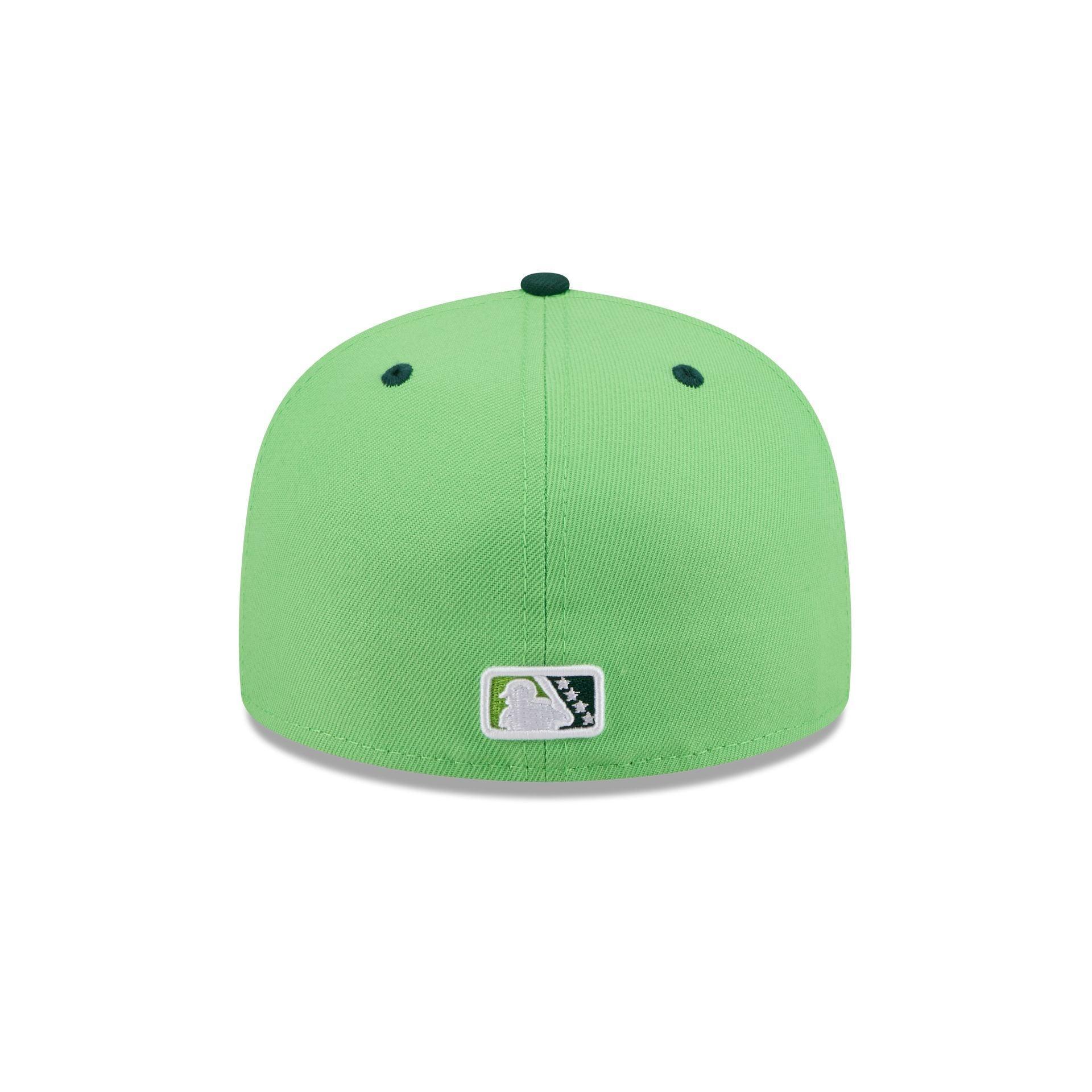 Hartford Yard Goats Theme Night Green 59FIFTY Fitted Hat Male Product Image