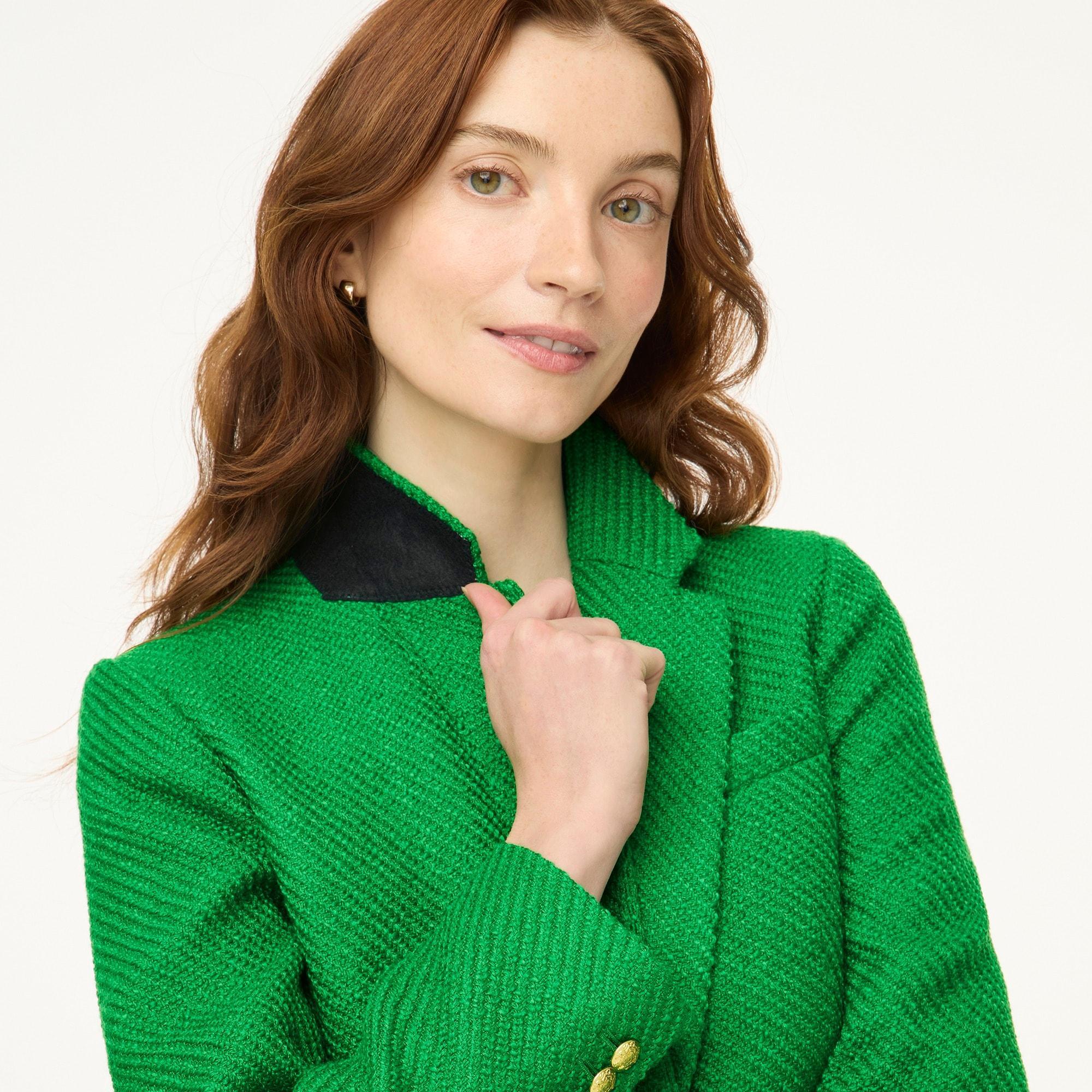 Tweed schoolboy blazer Product Image