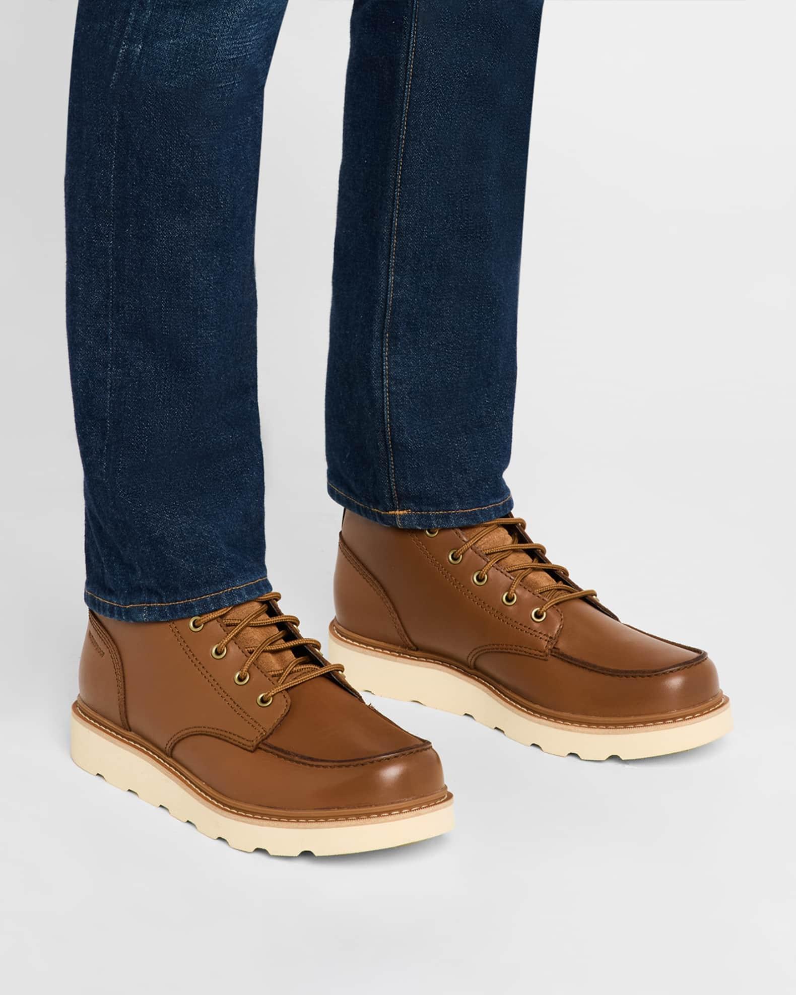 Men's Slabtown 62'™ Waterproof Leather Moc-Toe Lace-Up Boots Product Image