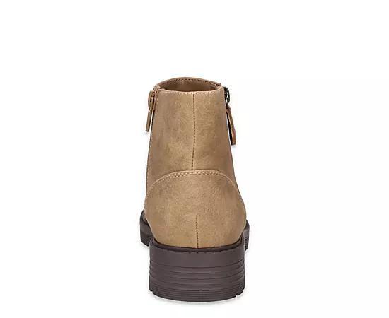 Aliah Easy Works by Easy Street Women's Slip Resistant Ankle Boots, Size: 5, Brown Product Image