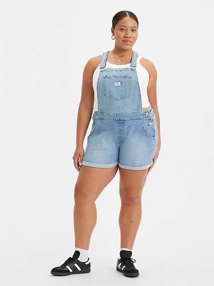 Vintage Women's Shortalls (Plus Size) Product Image