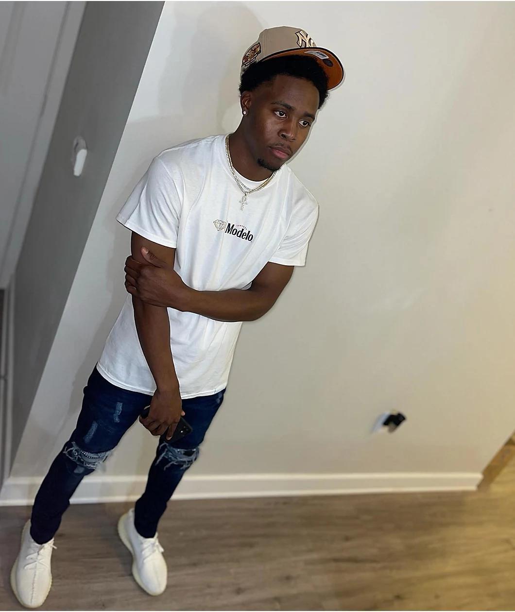 Diamond Supply Co. x Modelo Especial White T-Shirt Product Image