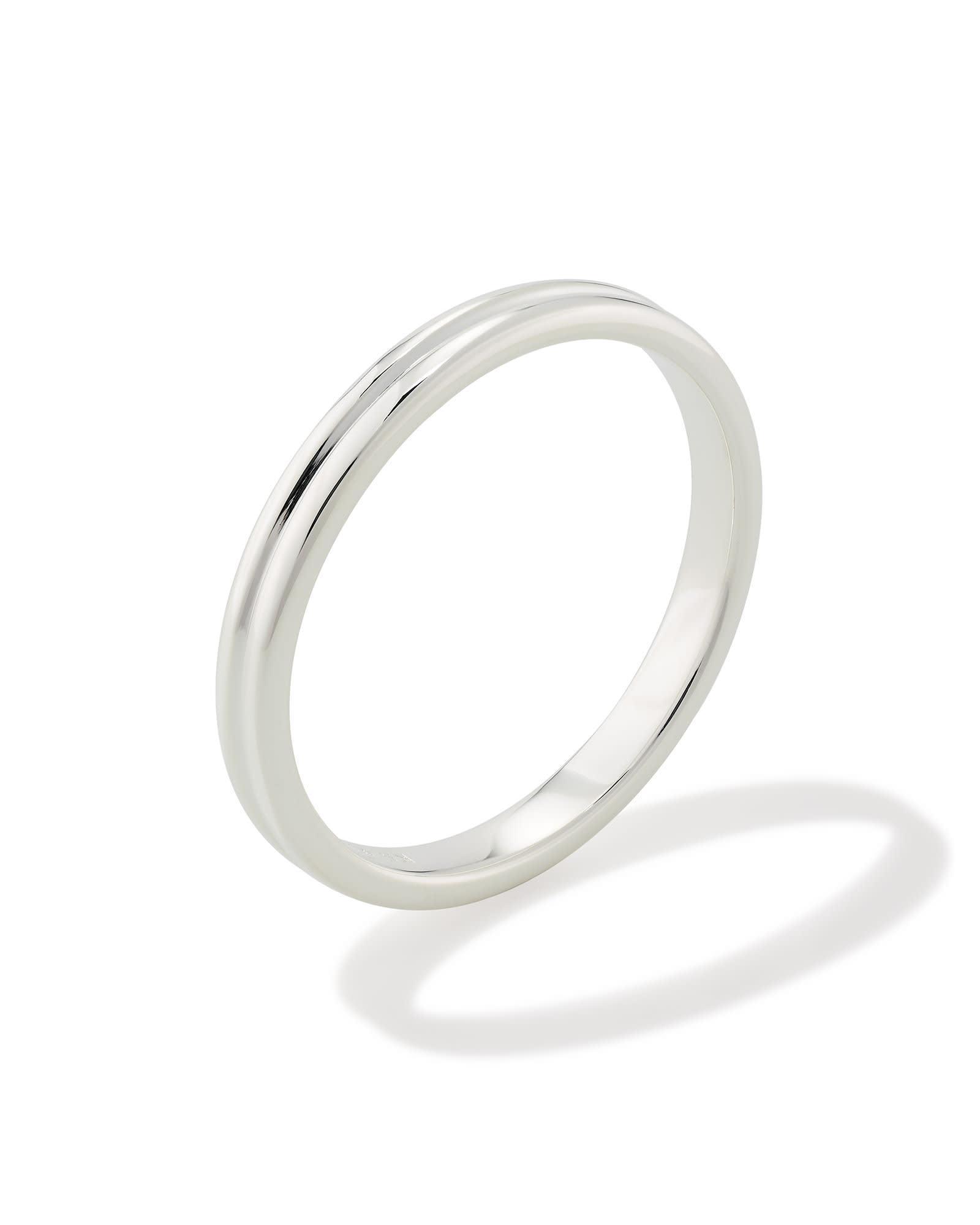 Morgan Band Ring in Sterling Silver Product Image