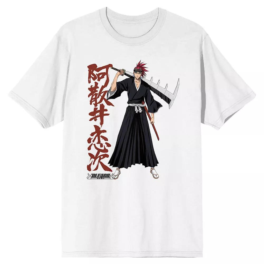 Men's Bleach Renji Abarai Tee, Size: Large, White Product Image