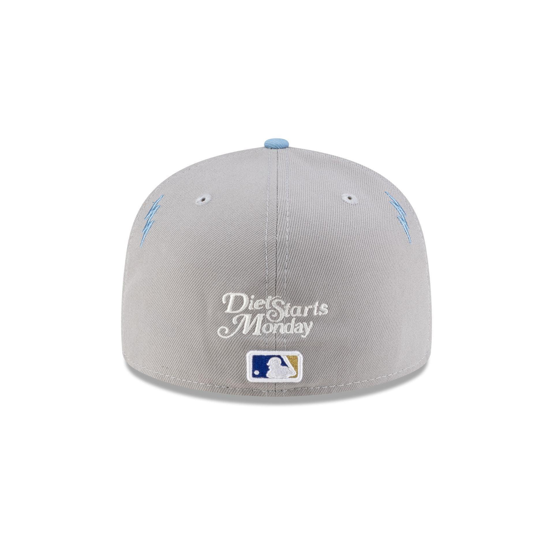 Diet Starts Monday x Kansas City Royals Lightening Bolts 59FIFTY Fitted Hat Male Product Image