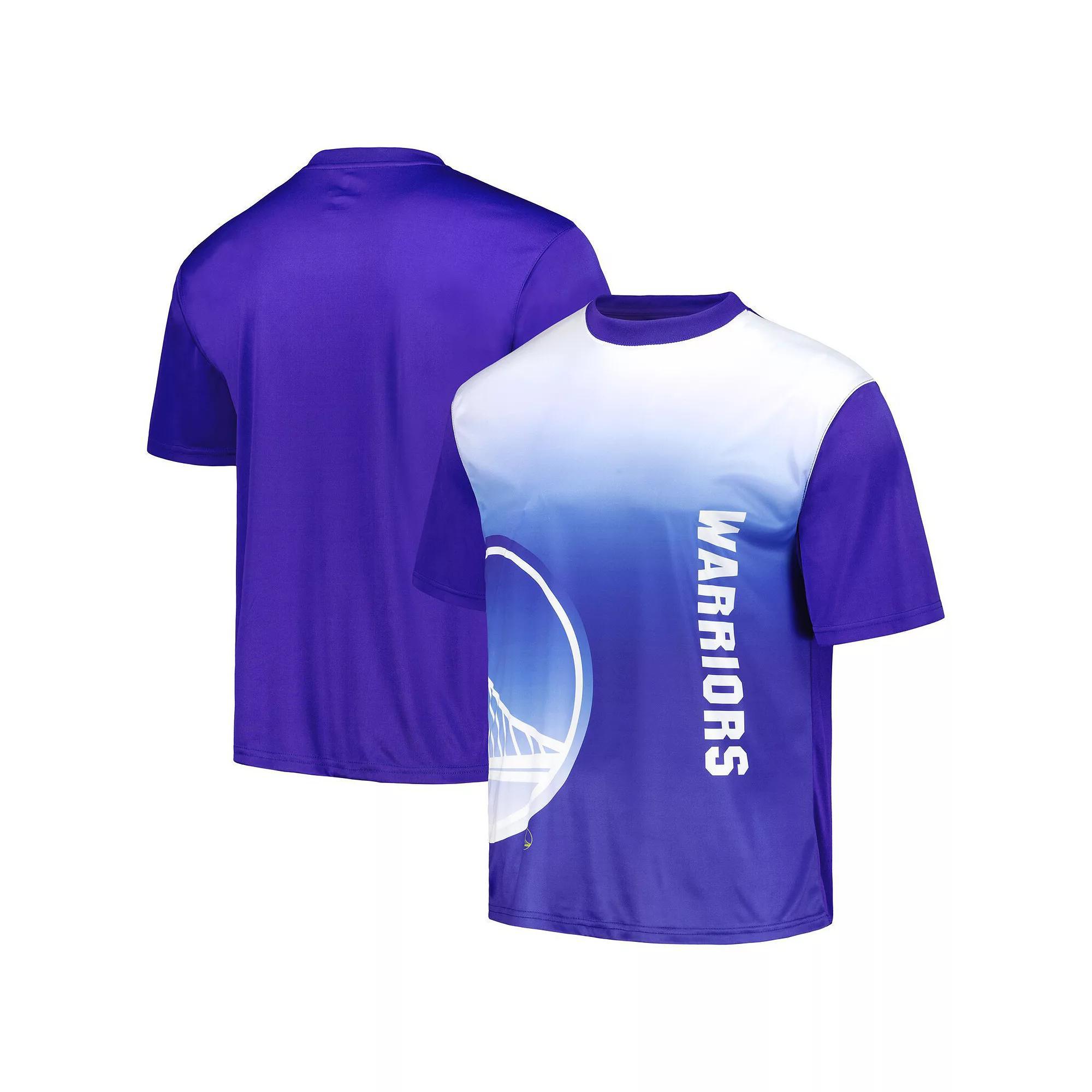 Mens Royal Golden State Warriors Sublimated T-Shirt Product Image