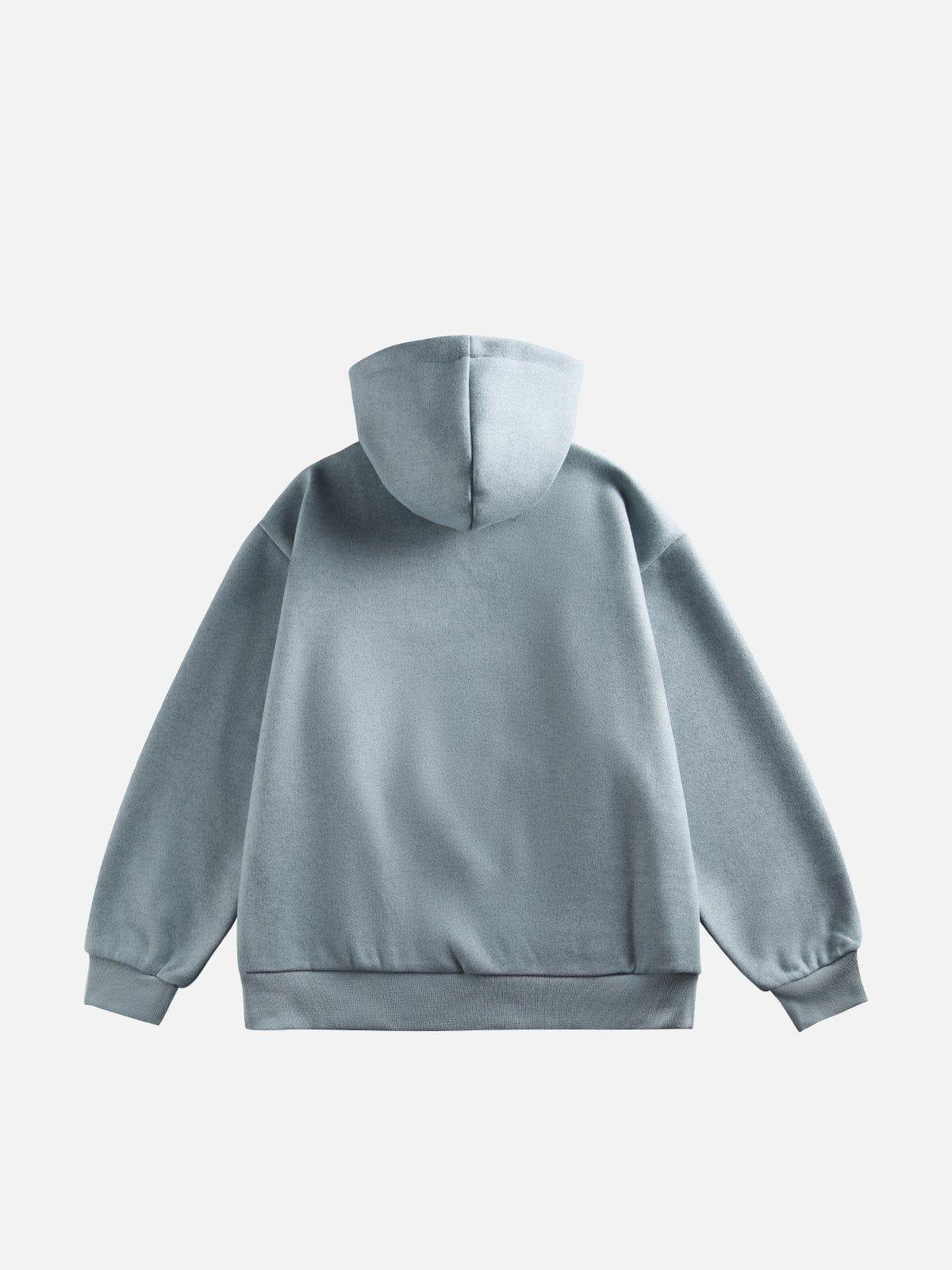 Aelfric Eden Solid Basic Pullover Hoodie Product Image