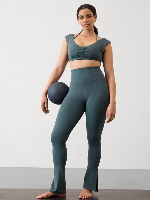Elation Ultra High Rise Split Slim Flare Pant Product Image