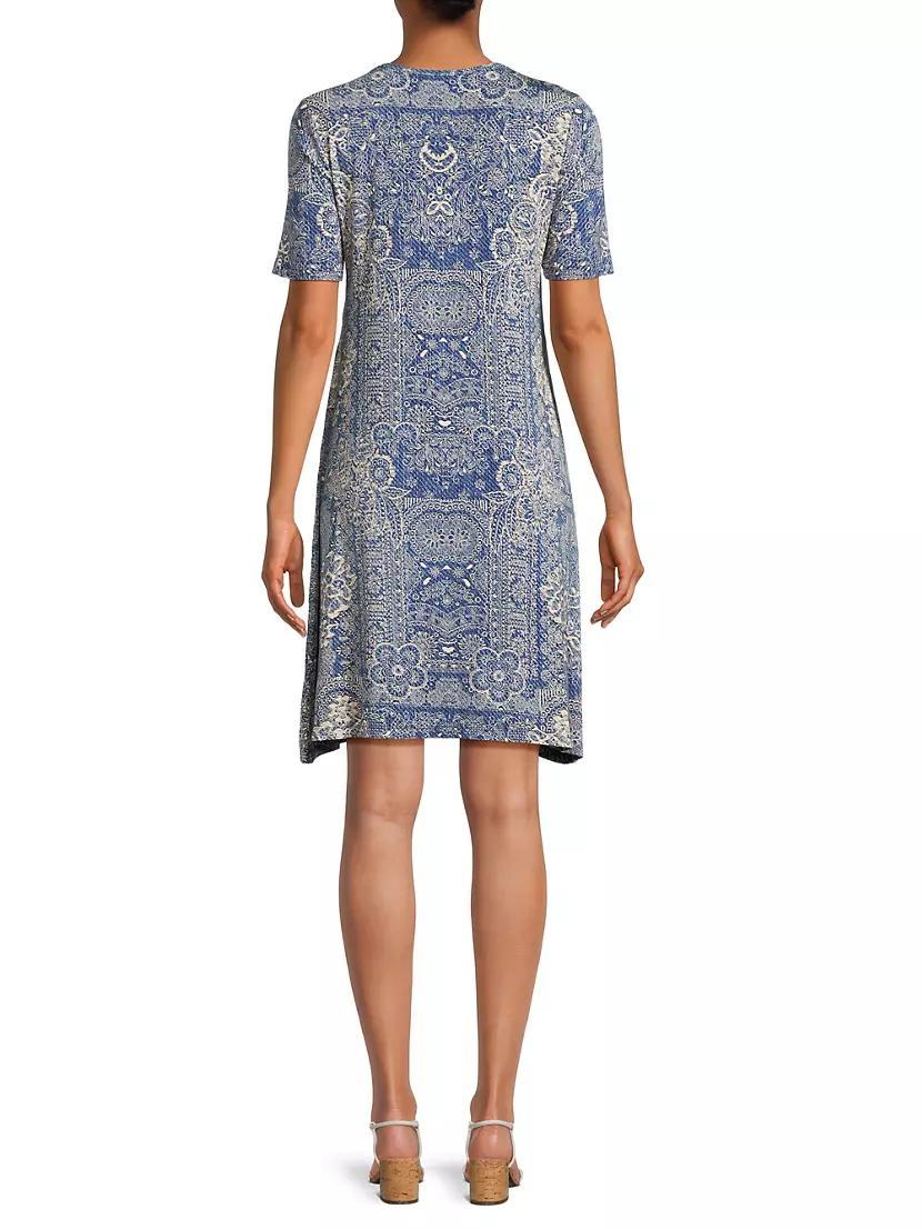 The Janie Favorite Paisley Knee-Length Dress Product Image