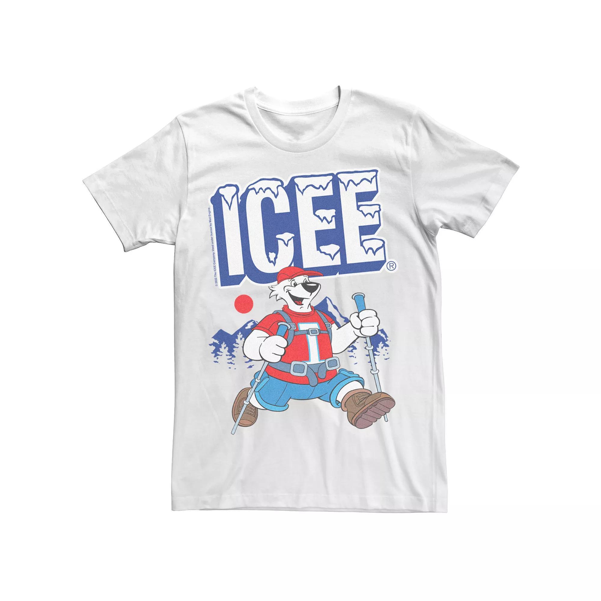 Men's ICEE Hiking Polar Bear Tee, Size: Small, White Product Image