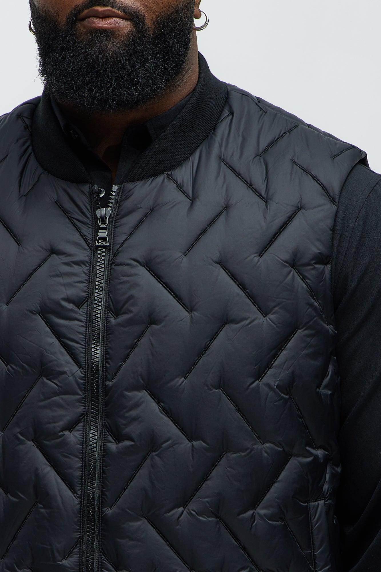 Been Had It Padded Vest - Black Product Image