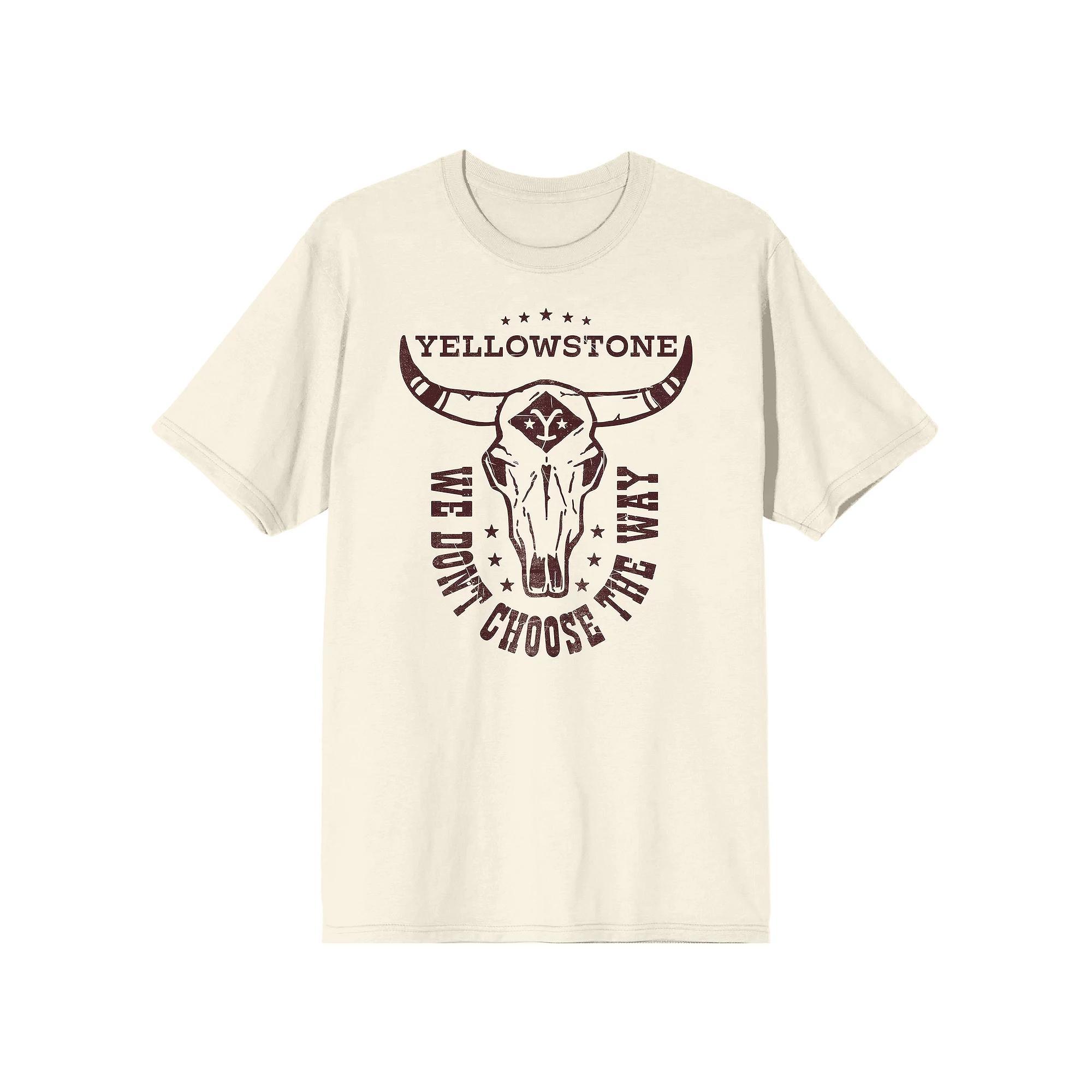 Men's Yellowstone We Dont Choose Tee, Size: Medium, Brown Product Image