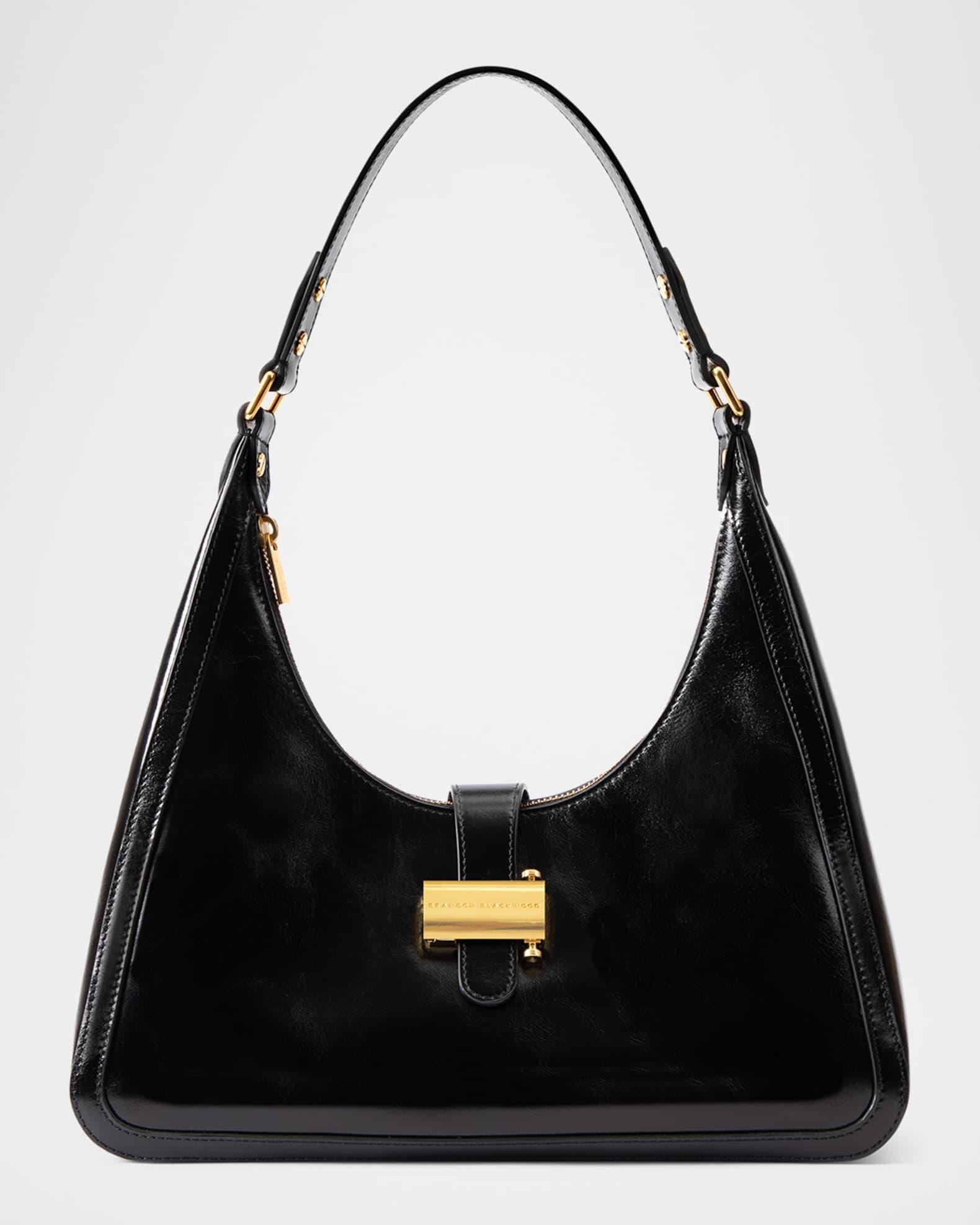 Sara Zip Leather Shoulder Bag Product Image