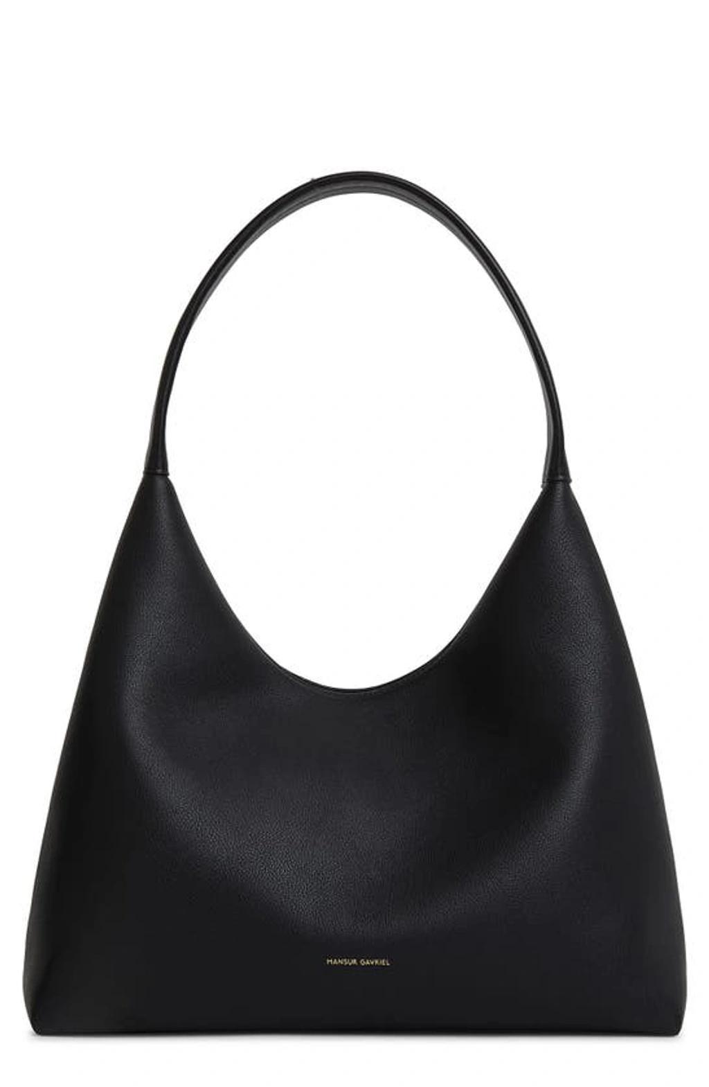 Mansur Gavriel Candy Medium Leather Hobo Bag Product Image