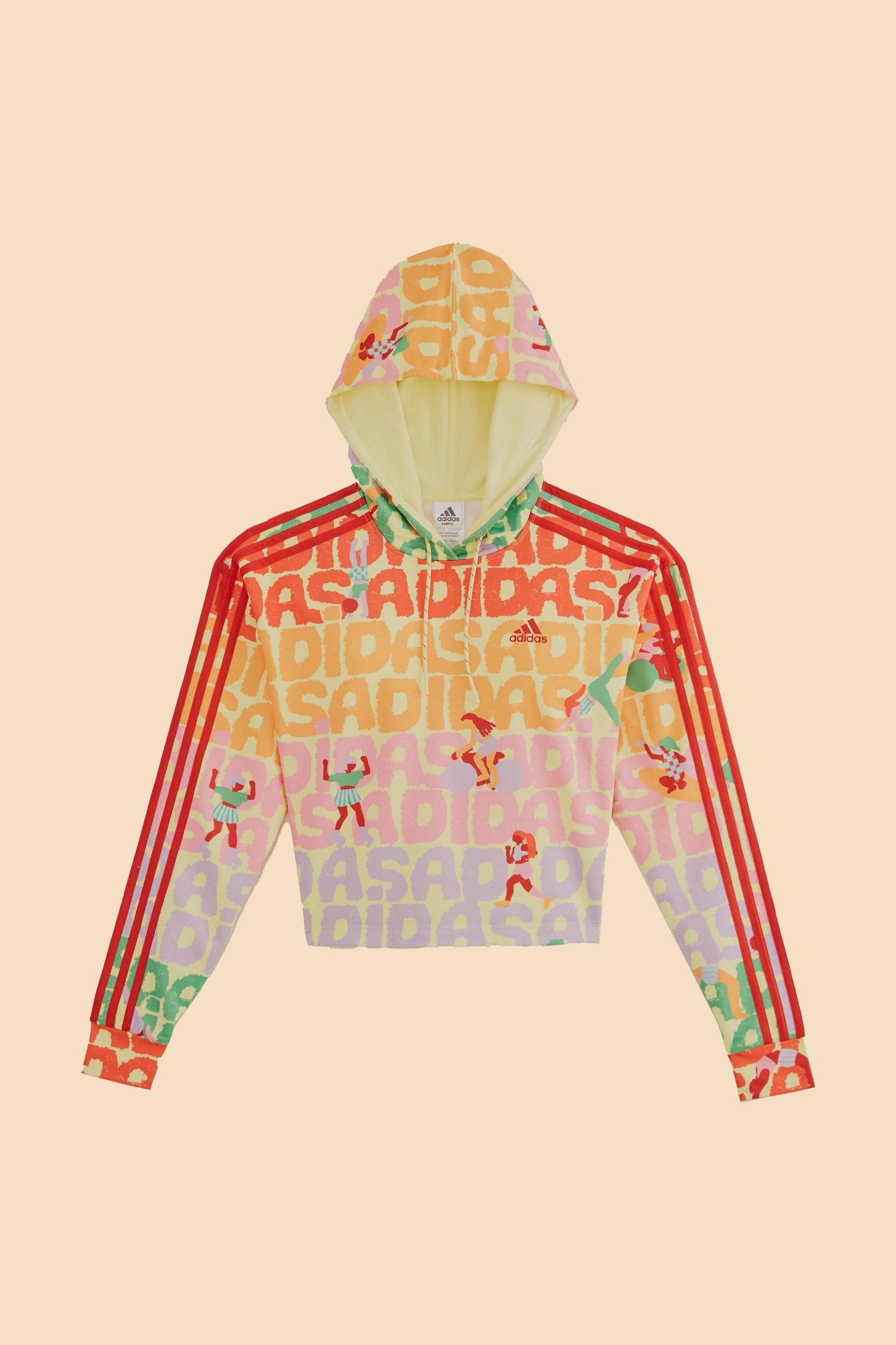 Adidas Farm Hoodie Pearl Citrine Product Image
